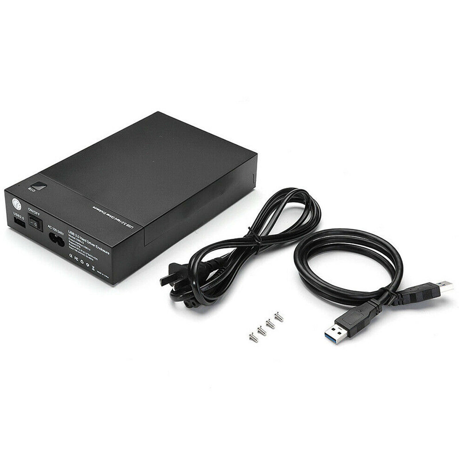 Caja USB 3.0 2 Bahías Disco Duro 3,5 SATA RAID UASP NAS Gigabit con  Servidor de Medios WebDAV Externa