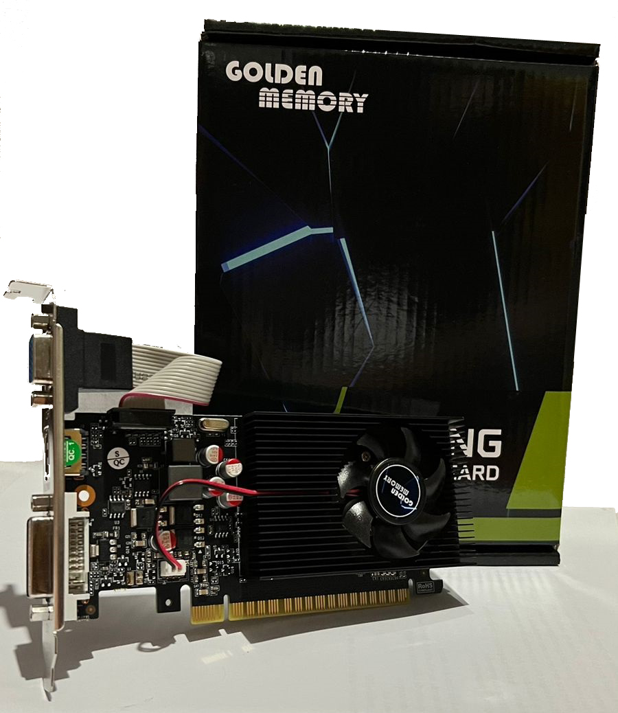 TARJETA DE VIDEO GOLDEN MEMORY GT730 4GB DDR3 PCI E 8X 2.0 128BIT