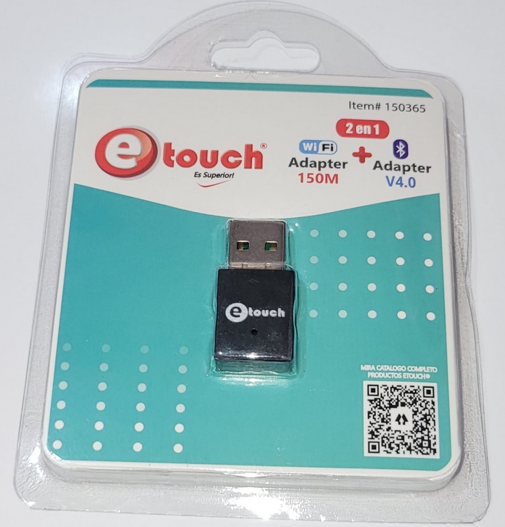 ADAPTADORES Y CONVERTIDORES : ADAPTADOR BLUETOOTH V4.0 ETOUCH®